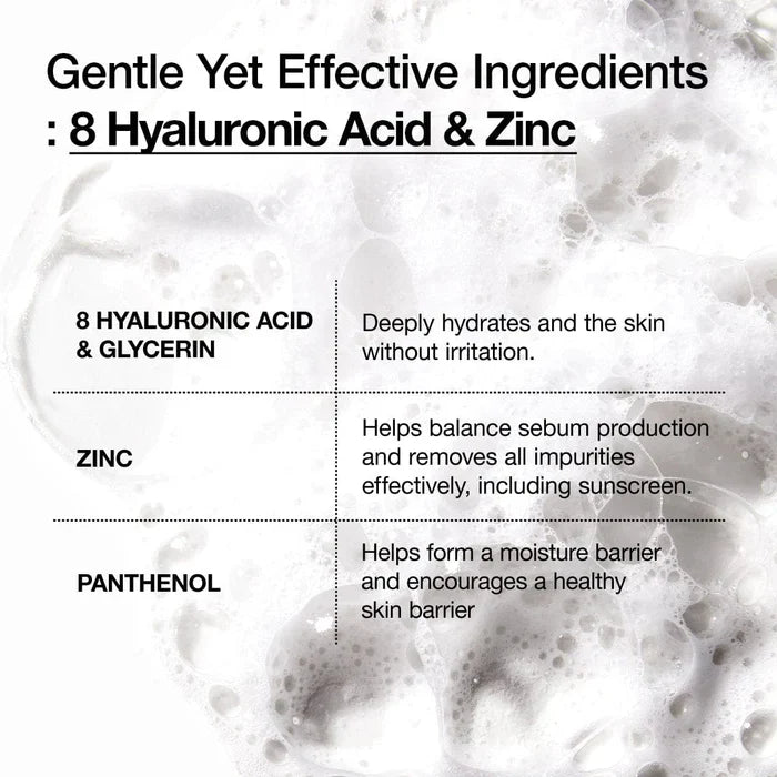 8 Hyaluronic Acid Hydrating Gentle Foaming Cleanser