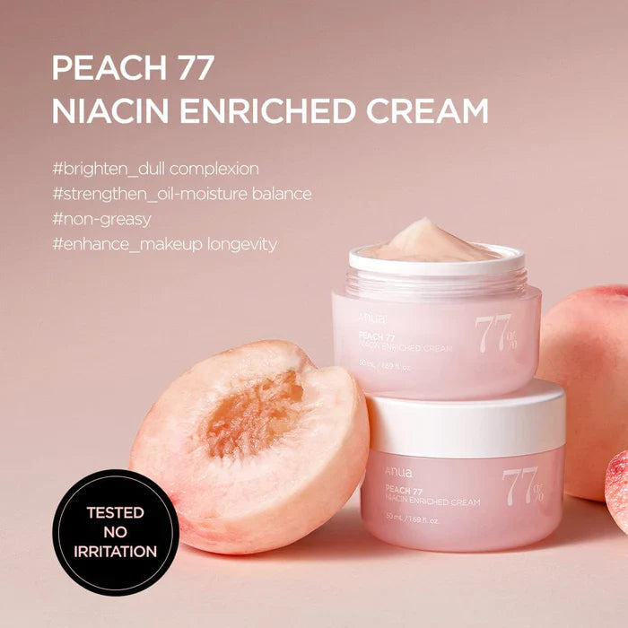 Peach 77 Niacin Enriched Cream